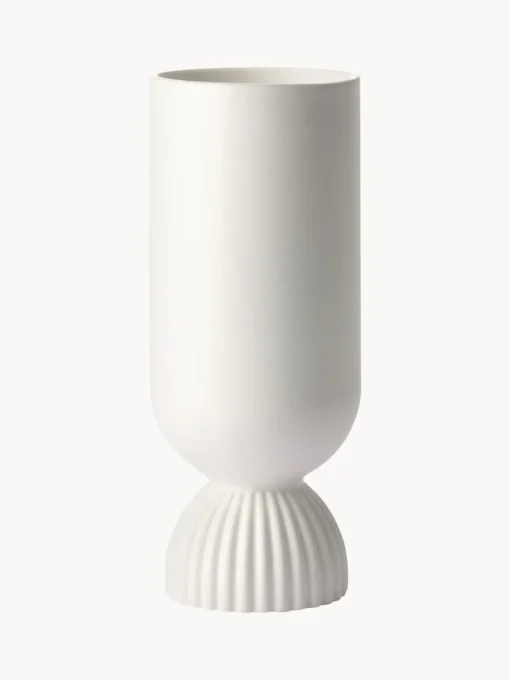 Vaso Con Base Scanalata Koralle