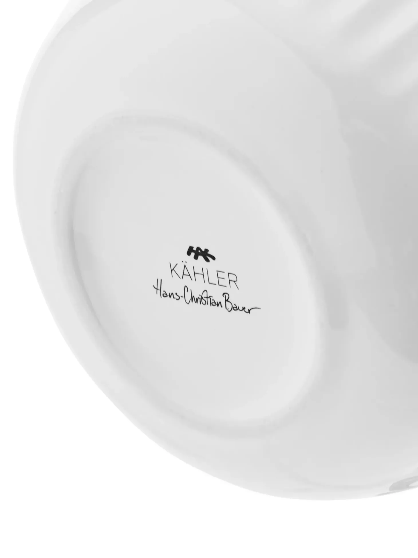 Vaso Fatto A Mano In Porcellana Hammershoi