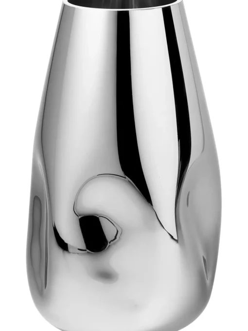 Vaso Grande In Vetro Soffiato Mirror