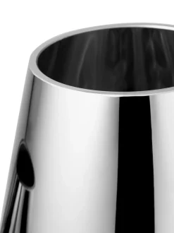 Vaso Grande In Vetro Soffiato Mirror