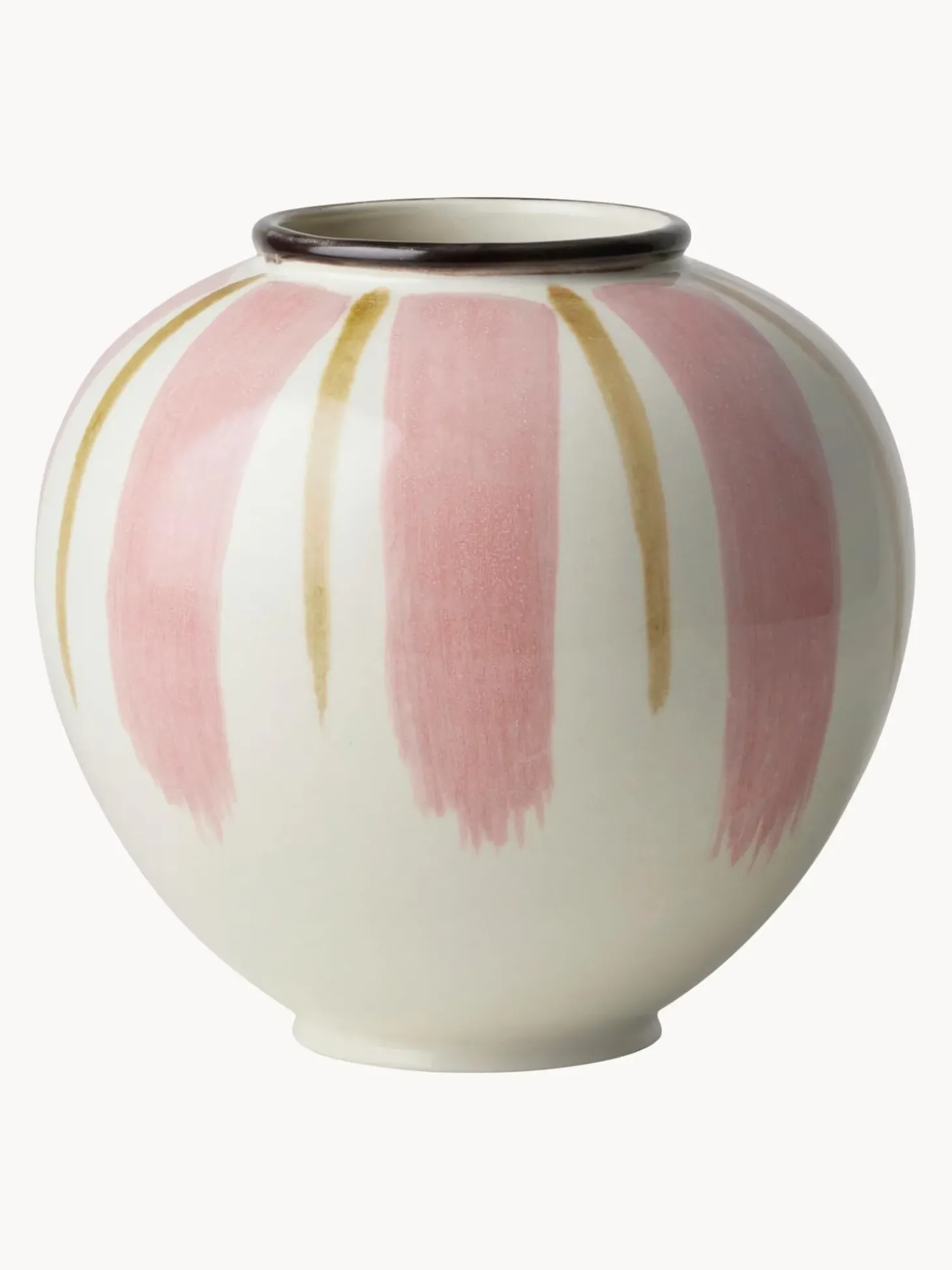 Vaso In Porcellana Dipinto A Mano Canvas