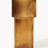 Vaso In Vetro Rigato Lija