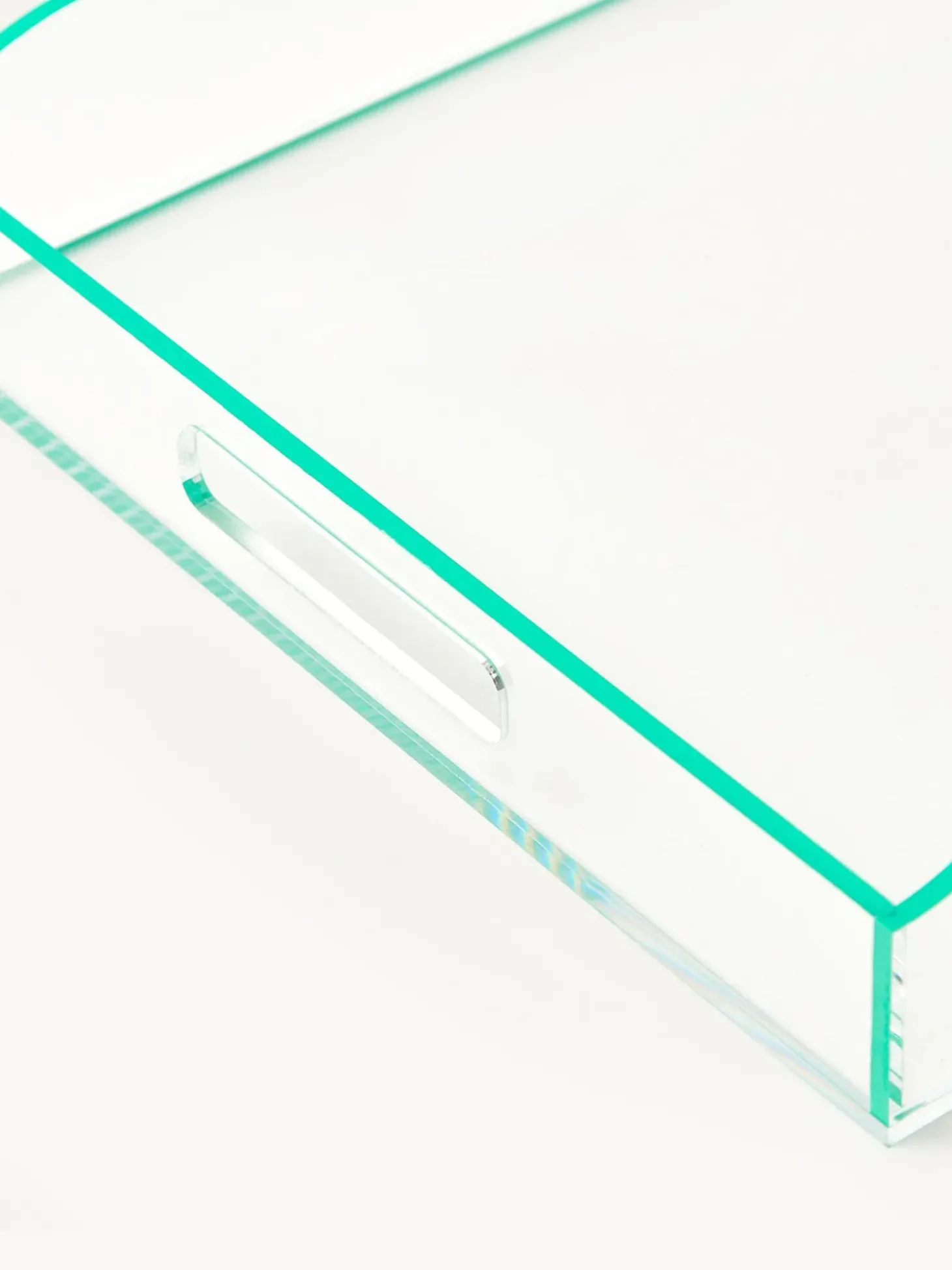 Vassoio Decorativo Con Bordo Ondulato Elsa