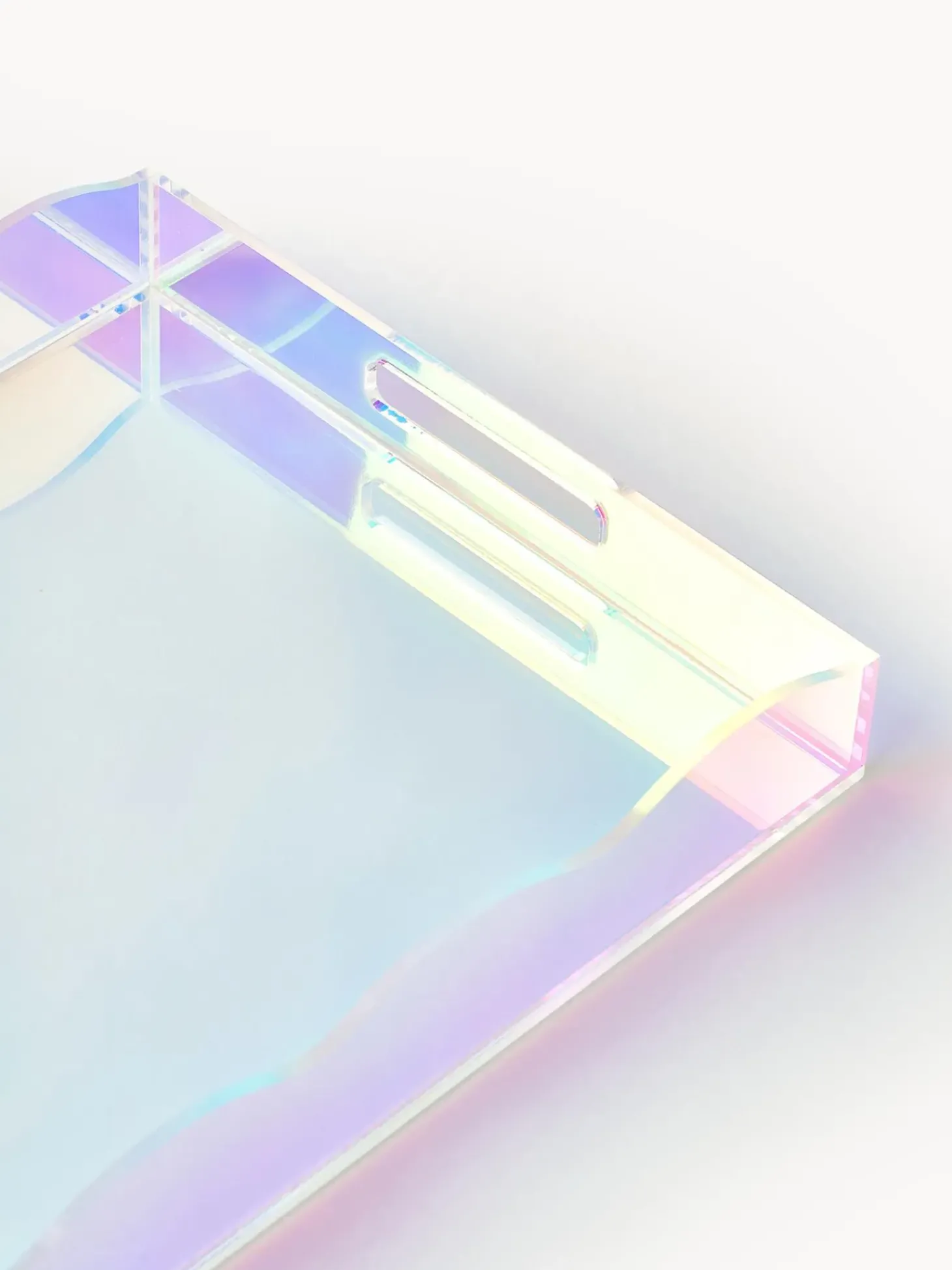 Vassoio Decorativo Con Bordo Ondulato Elsa