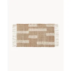 Zerbino In Juta Fatto A Mano Con Frange Kerala*Westwing Collection Discount
