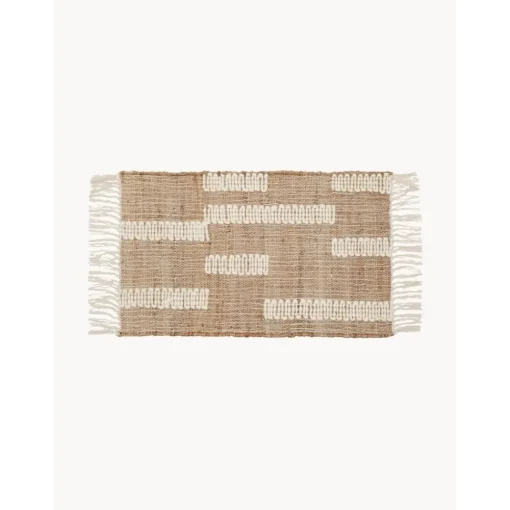 Zerbino In Juta Fatto A Mano Con Frange Kerala*Westwing Collection Discount